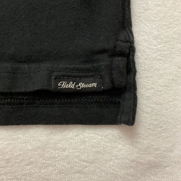 Field & Stream Long Sleeve Shirt Men's XL Black - Picture 3 of 7